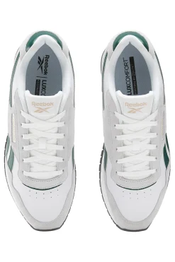 Uomo REEBOK Sneakers Bianche e Verdi Glide