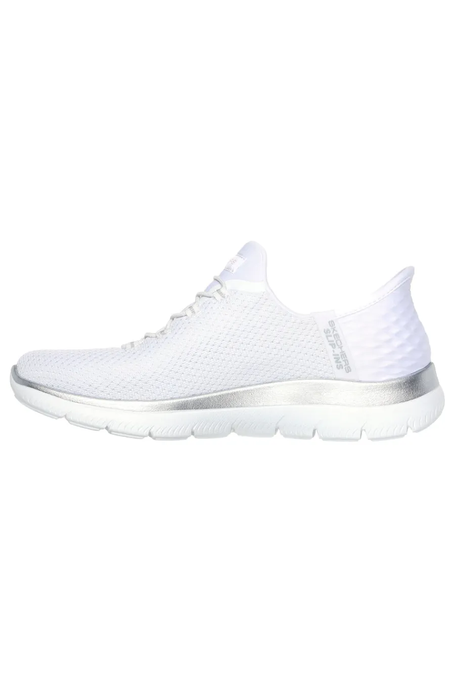 SKECHERS Sneakers Bianche Hands Free Slip-ins Summits Diamond Dream New