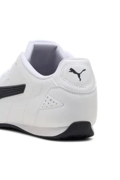 Uomo PUMA Sneakers bianche in materiale tecnico con dettagli neri Catch