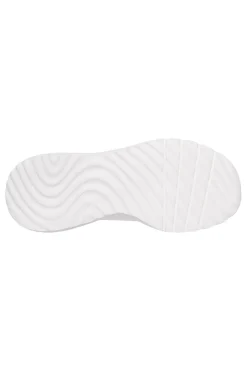 SKECHERS Sneakers bianche in mesh comfort Bobs Squad Chaos Current Muse BIANCO