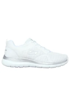 SKECHERS Sneakers bianche in mesh con Memory Foam Bountiful Quick Path Best