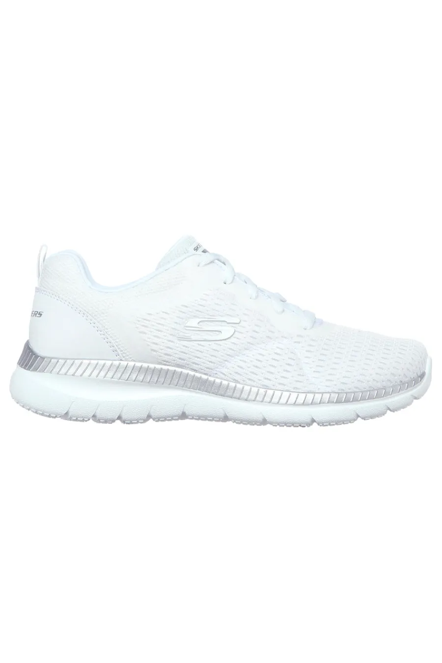 SKECHERS Sneakers bianche in mesh con Memory Foam Bountiful Quick Path Best