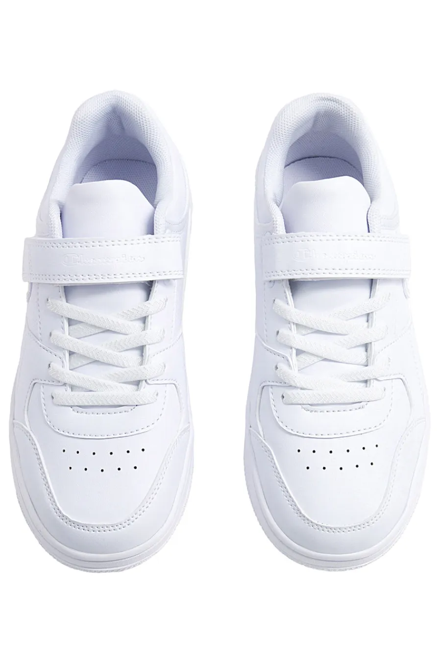 CHAMPION Sneakers bianche low cut con strappo RD18 LOW B PS