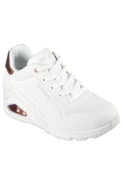 SKECHERS Sneakers Bianche Street Uno Wedge HI Steps Clearance