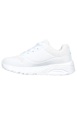 SKECHERS Sneakers Bianche Uno Lite Spread the Love