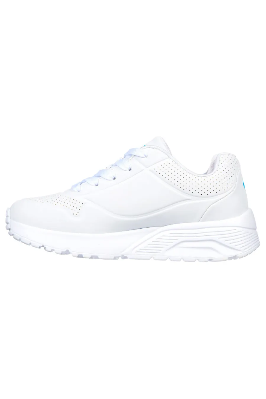 SKECHERS Sneakers Bianche Uno Lite Spread the Love