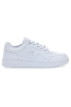 CHAMPION Sneakers bianche total white con logo RD18 LOW B GS