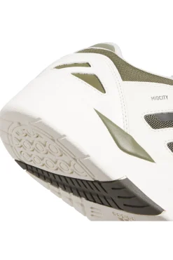 Uomo ADIDAS Sneakers bianco e verde Midcity Low