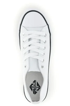 2T2L Sneakers in tela stringate basse 8011 BIANCO Online