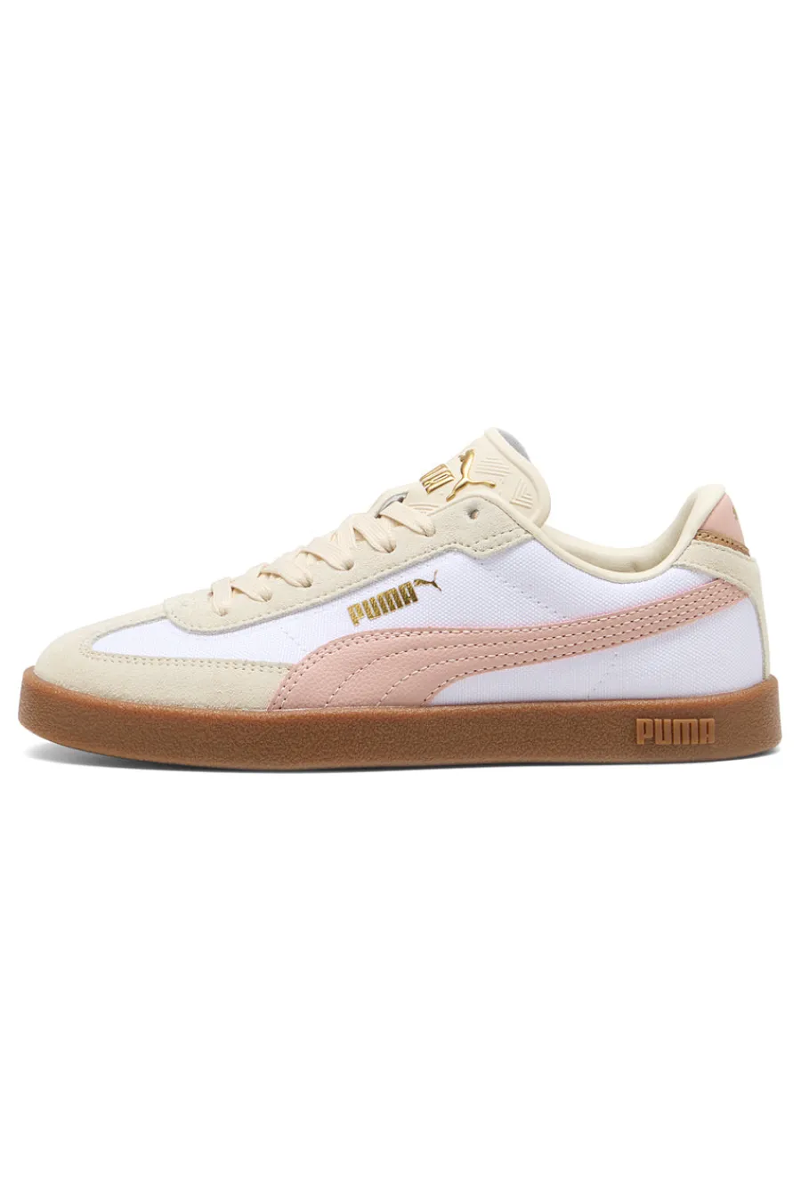 PUMA Sneakers bianco rosa in tessuto e pelle Club II Era Cv Sale
