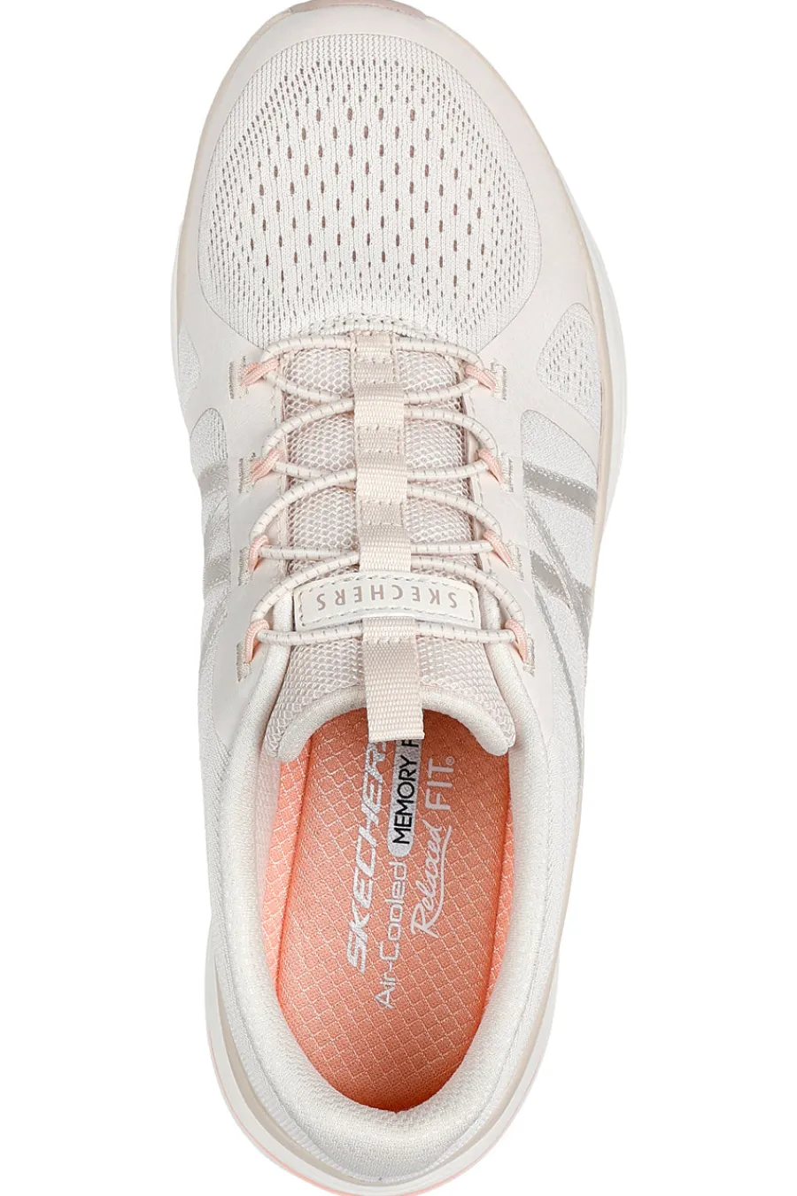 SKECHERS Sneakers Bianco Relaxed Fit: D'Lux Comfort 2 Victory NAT Outlet