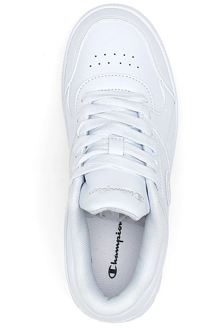 CHAMPION Sneakers bianco tomaia in materiale sintetico Rd18 Low B Gs Hot