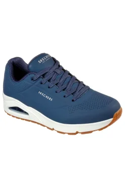 Uomo SKECHERS Sneakers blu ammortizzate con air cushion Uno Stand On Air