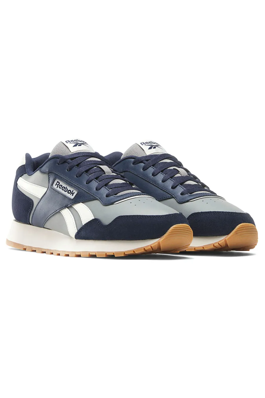Uomo REEBOK Sneakers Blu Con Lacci Glide