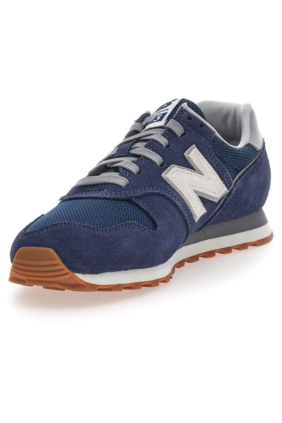 Uomo NEW BALANCE Sneakers Blu con logo bianco 373