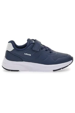LEVI'S Sneakers blu con strappo LARRY J