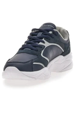 CHAMPION Sneakers Blu con suola a contrasto bianca COUNT B GS
