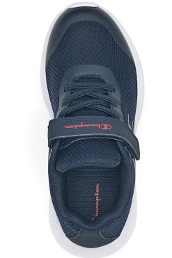 CHAMPION Sneakers blu con velcro in mesh traspirante SYPHON ENGAGE MESH B PS