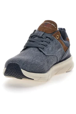 Uomo COTTON BELT Sneakers Blu CBM85A10