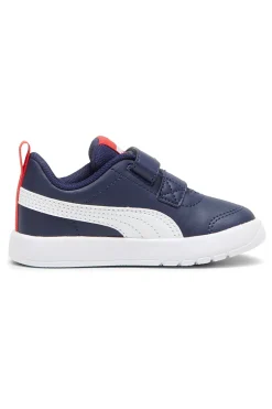 PUMA Sneakers Blu e Bianche con Velcro Cortflex V3 V Inf