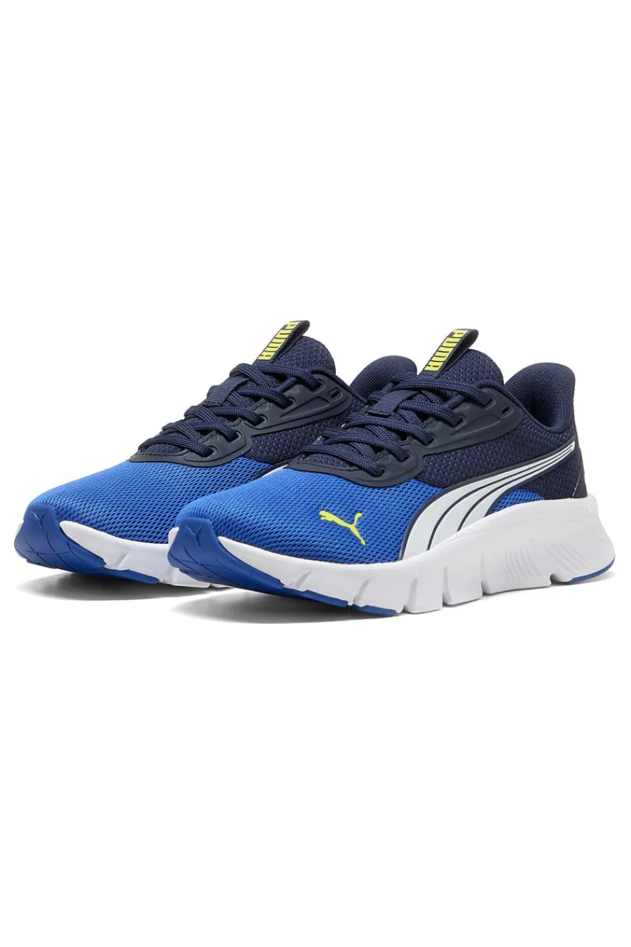 PUMA Sneakers blu e gialle running leggere Flexfocus Lite Modern Jr
