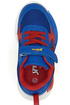 SPIDERMAN Sneakers blu e rosse con luci M14474