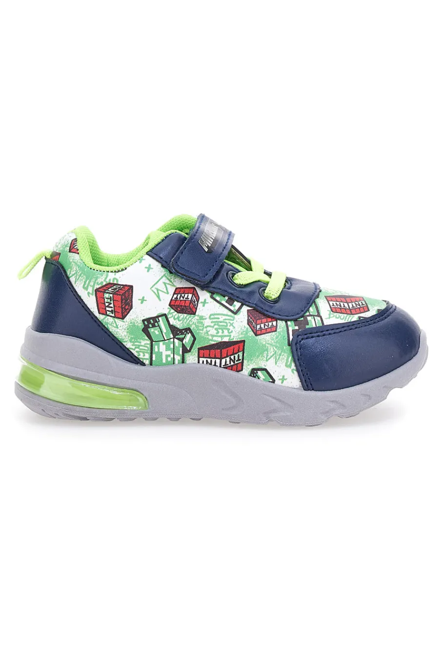 MINECRAFT Sneakers Blu e Verdi 7418