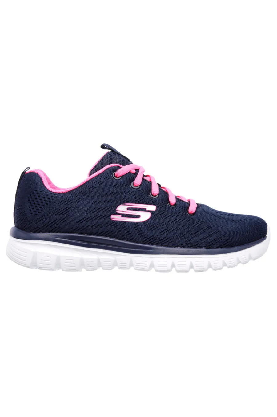 SKECHERS Sneakers in mesh con Memory Foam Graceful Get Connected Sale
