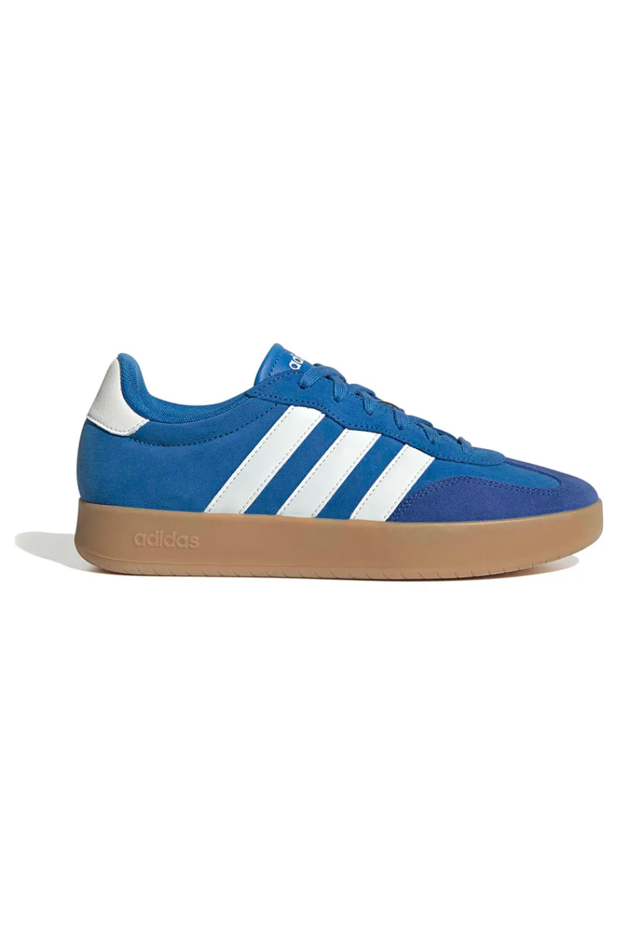 Uomo ADIDAS Sneakers blu in pelle con suola gum Barreda