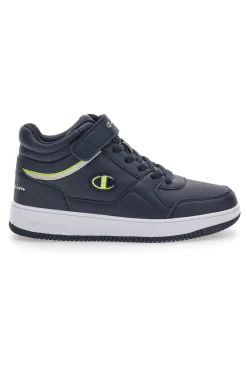 CHAMPION Sneakers Blu Mid-Cut Con strappo in velcro RD18 MID B GS