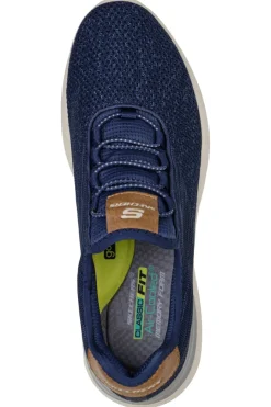 Uomo SKECHERS Sneakers Blu Lattimora-Coringa
