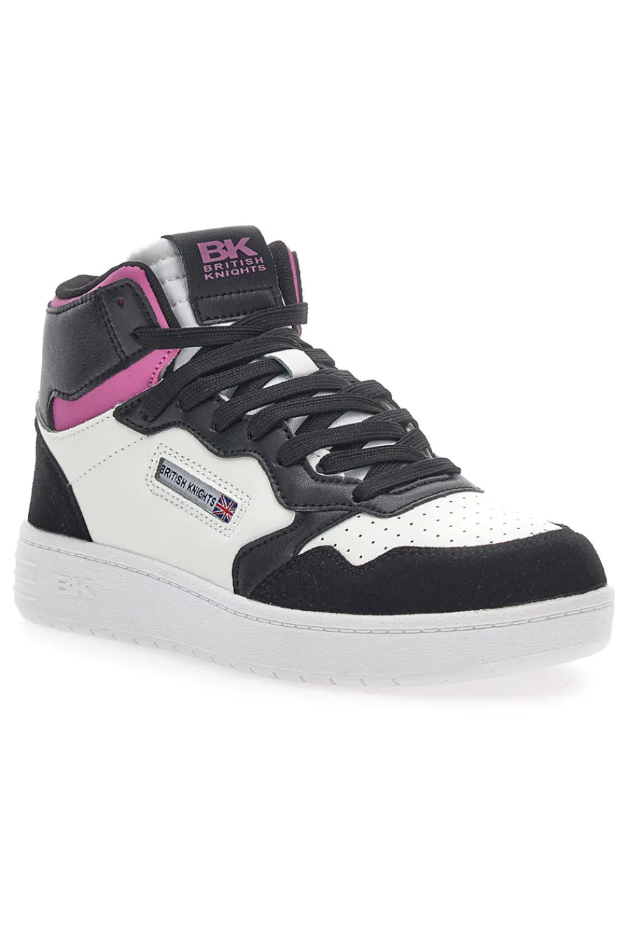 BRITISH KNIGHTS Sneakers Noors Mid Nere-Bianche Sale