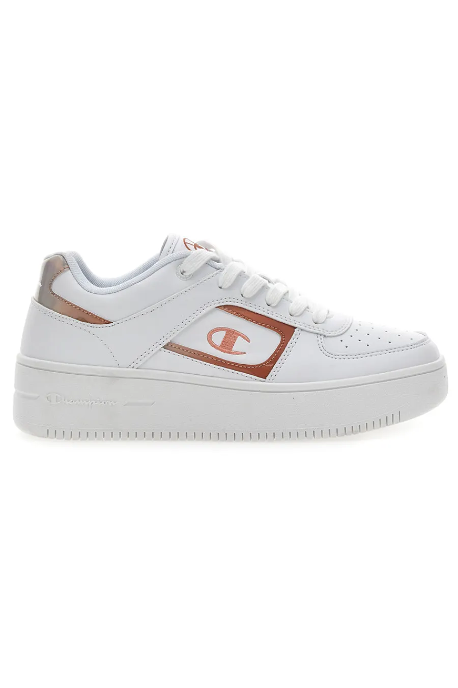 CHAMPION Sneakers Foul Play Plat Metal Bianche Discount