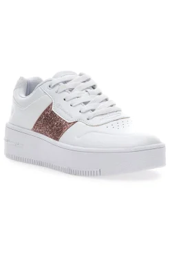 CHAMPION Sneakers Rebound Platform Sparkle Bianche Outlet