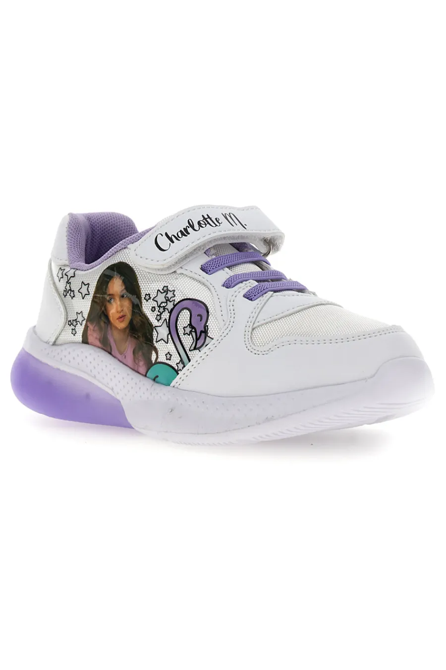 CHARLOTTE Sneakers Con Luci 5920 Bianche