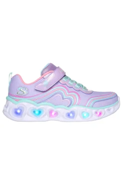 SKECHERS Sneakers con Luci da Bimbi Heart Lights Retro Hearts