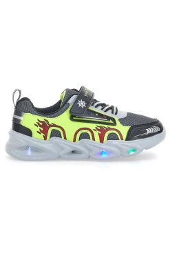 SEVENOAKS Sneakers con Luci 2204 Grigie