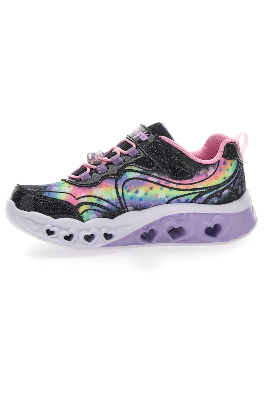 SKECHERS Sneakers con Luci Future Heart Lights-Groovy Swirl Multy