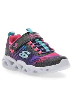 SKECHERS Sneakers con Luci Twist Bright 2.0 Nero-Fucsia