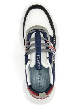 Uomo GOLF CLUB Sneakers con suola Chunky 6620 Bianche