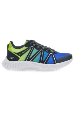 Uomo COTTON BELT Sneakers Delta Blu
