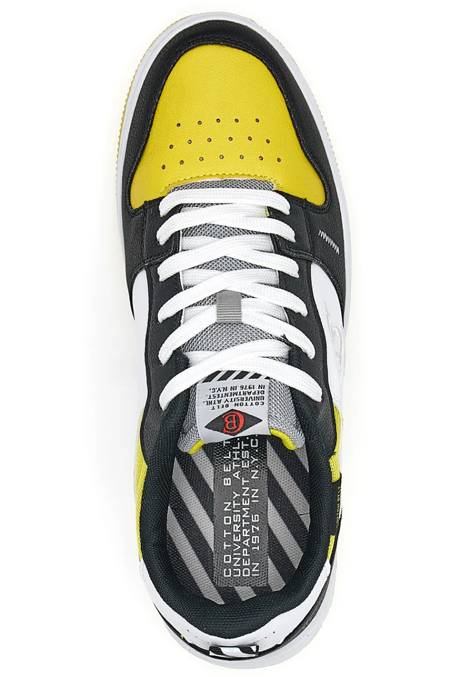 Uomo COTTON BELT Sneakers Funky Bicolor Gialle
