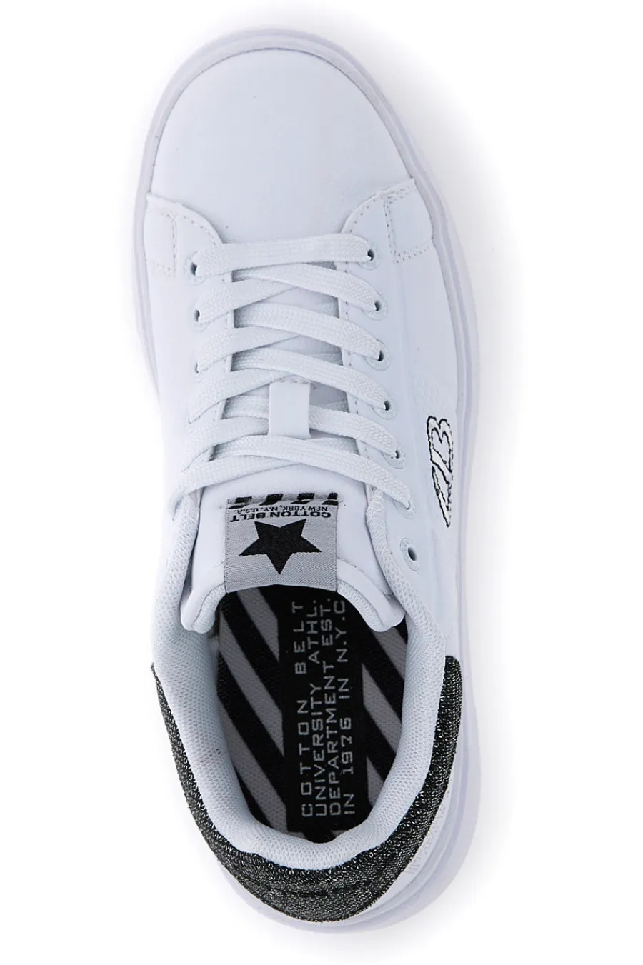 COTTON BELT Sneakers ST. Luis Bianche WHITE/BLACK Online