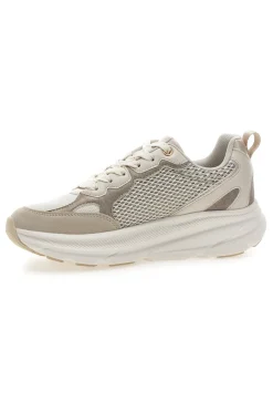 PITTARELLO CAPSULE Sneakers da donna con inserti mesh Pittarello 8W25069 BEIGE Discount