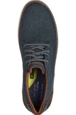 Uomo SKECHERS Sneakers Denim Blu da Uomo Hyland-Ratner
