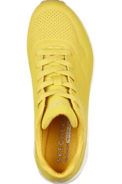 SKECHERS Sneakers Gialle da Donna Uno-Stand on Air YELLOW