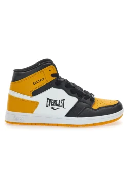 Uomo EVERLAST Sneakers Gialle e Nere Mid-Cut 716