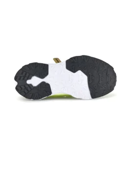 DIADORA Sneakers Gialle fluo con chiusura a strappo in tessuto traspirante Snipe 4 Jr
