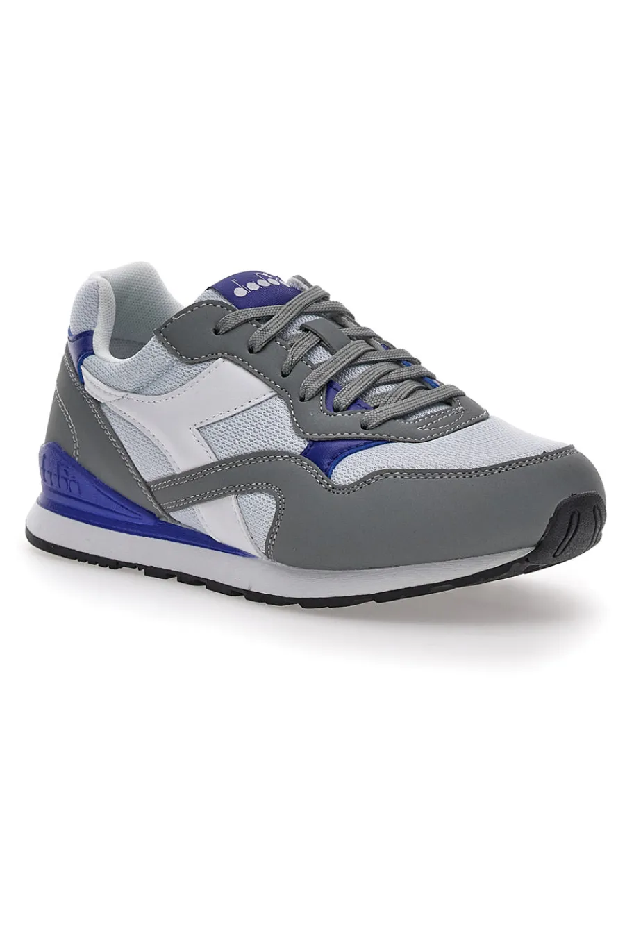 DIADORA Sneakers Grigie Casual con Lacci N°92 GS