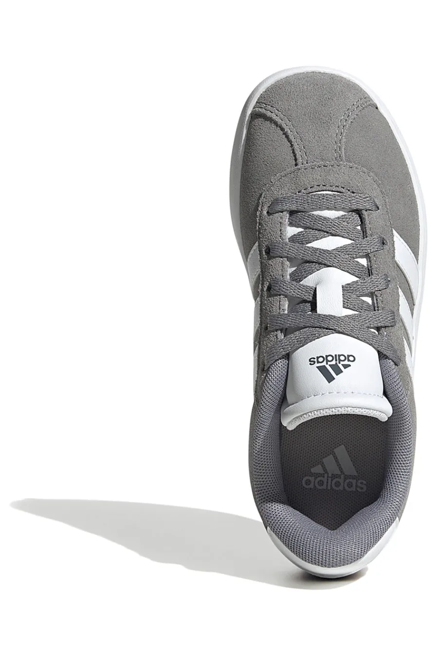 ADIDAS Sneakers Grigie con Dettagli Bianchi VL COURT 3.0 K
